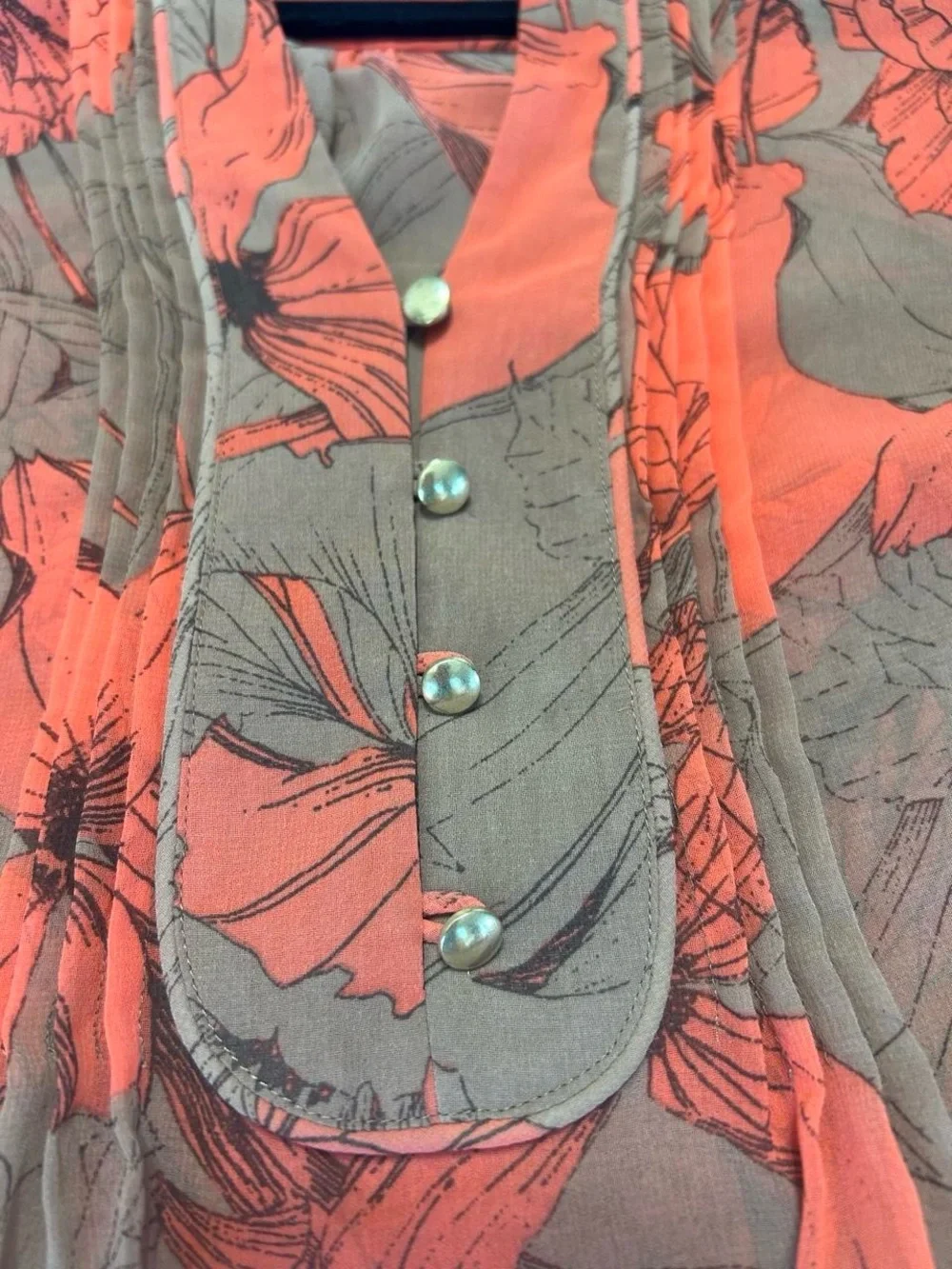 Retro style Sheer boho fairy Banana Republic Heritage top
